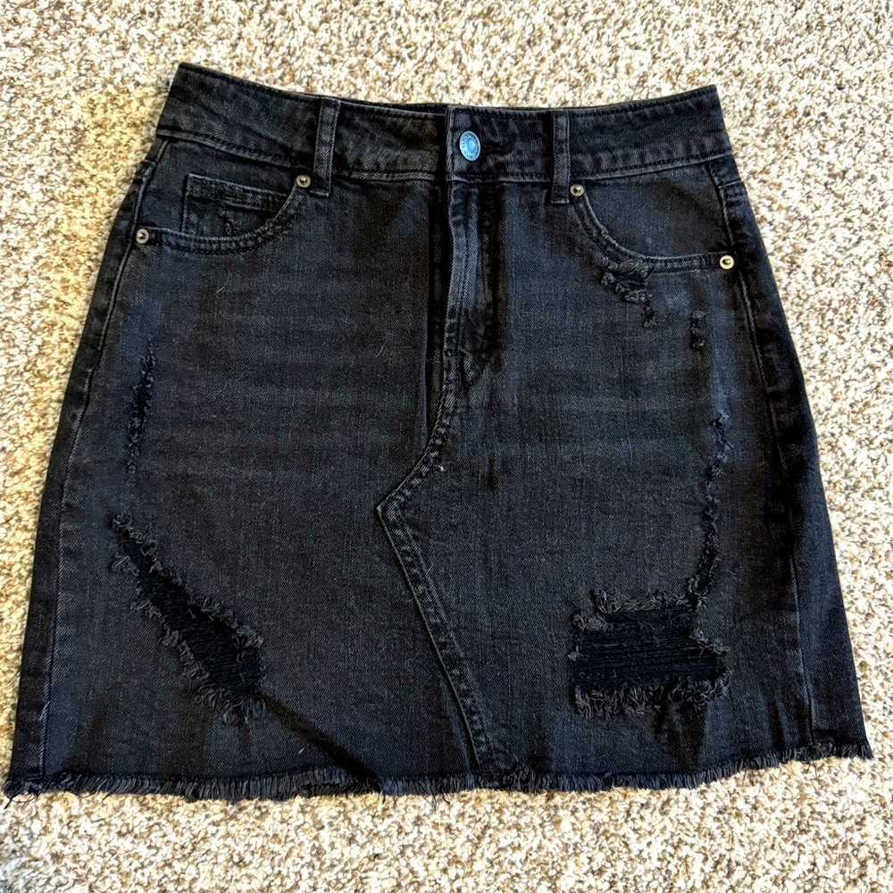 Wild Fable Distressed Jean Skirt - Size 0